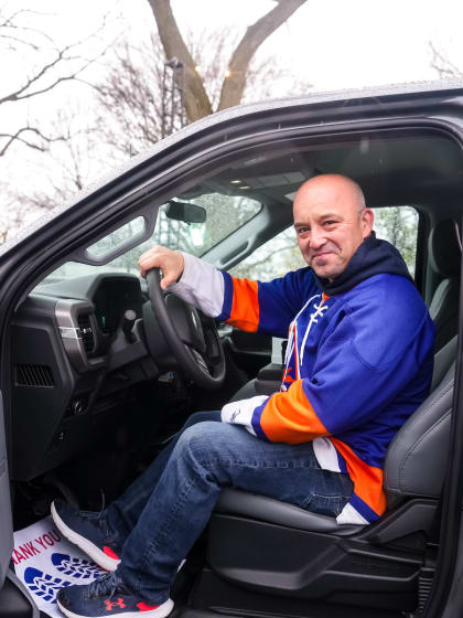 Islanders Gift 2024 Ford F-150 to Veteran