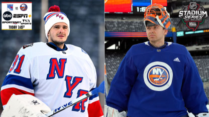 Igor Shesterkin Ilya Sorokin continue journey at Stadium Series