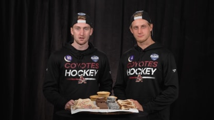 NHL players taste Australian food