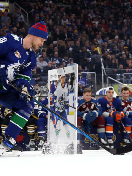 Elias Pettersson hyllar Connor McDavid efter All-Star Skills 