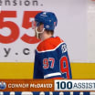 La 100e passe de McDavid!