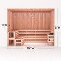Precut Home Sauna Kit | 2 to 10 Person