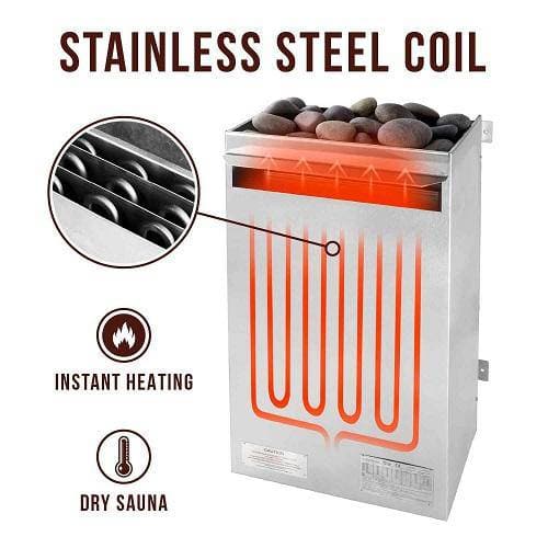 Scandia Electric Ultra Sauna Heater - Small - Saunas.com