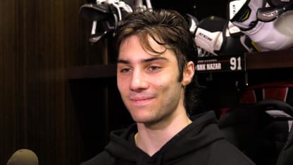 Nazar on NHL Debut