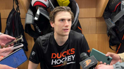 Gauthier on First Day in Anaheim