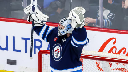 Connor Hellebuyck wins NHL William M. Jennings Trophy