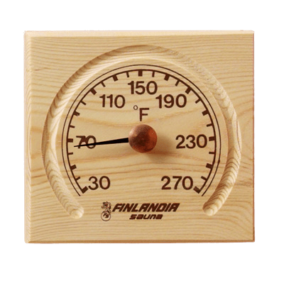 Pine Sauna Thermometer - Saunas.com