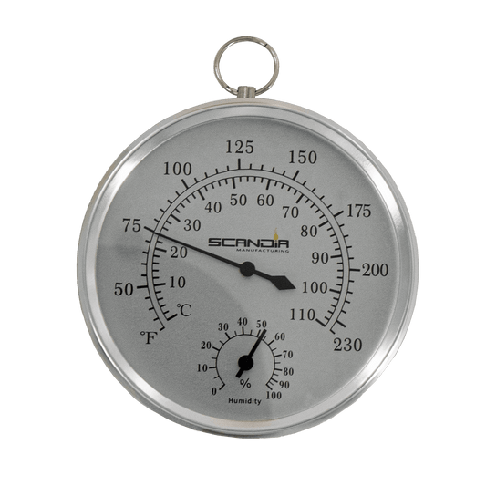 Scandia Sauna & Steam Thermometer/Hygrometer 5" - Saunas.com