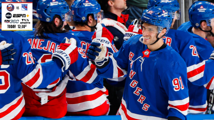 Wennberg-Rangers-bench-celebrate-TV-tunein-bug