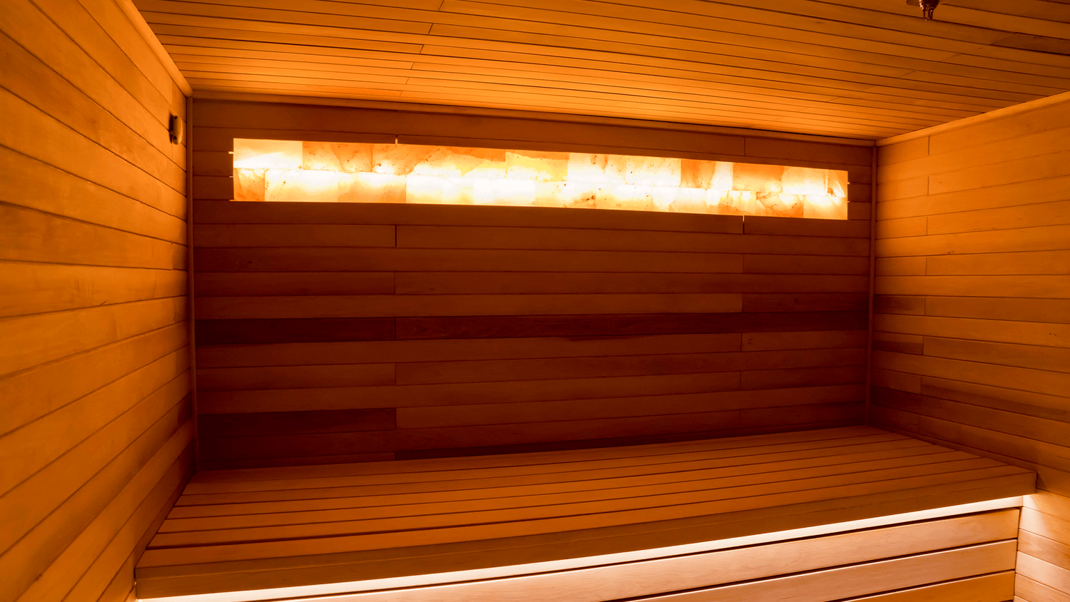 Himalayan salt sauna